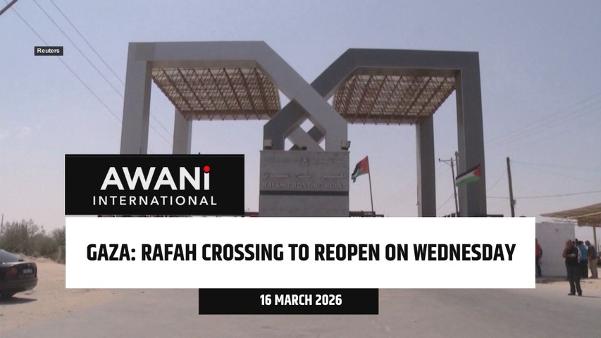 Rafah crossing to reopen on Wednesday