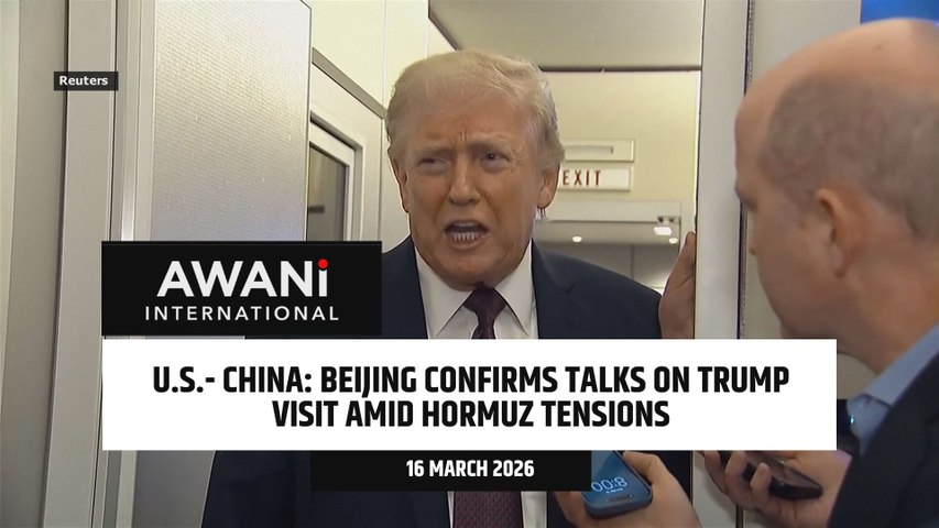 Beijing confirms talks on Trump visit amid Hormuz tensions