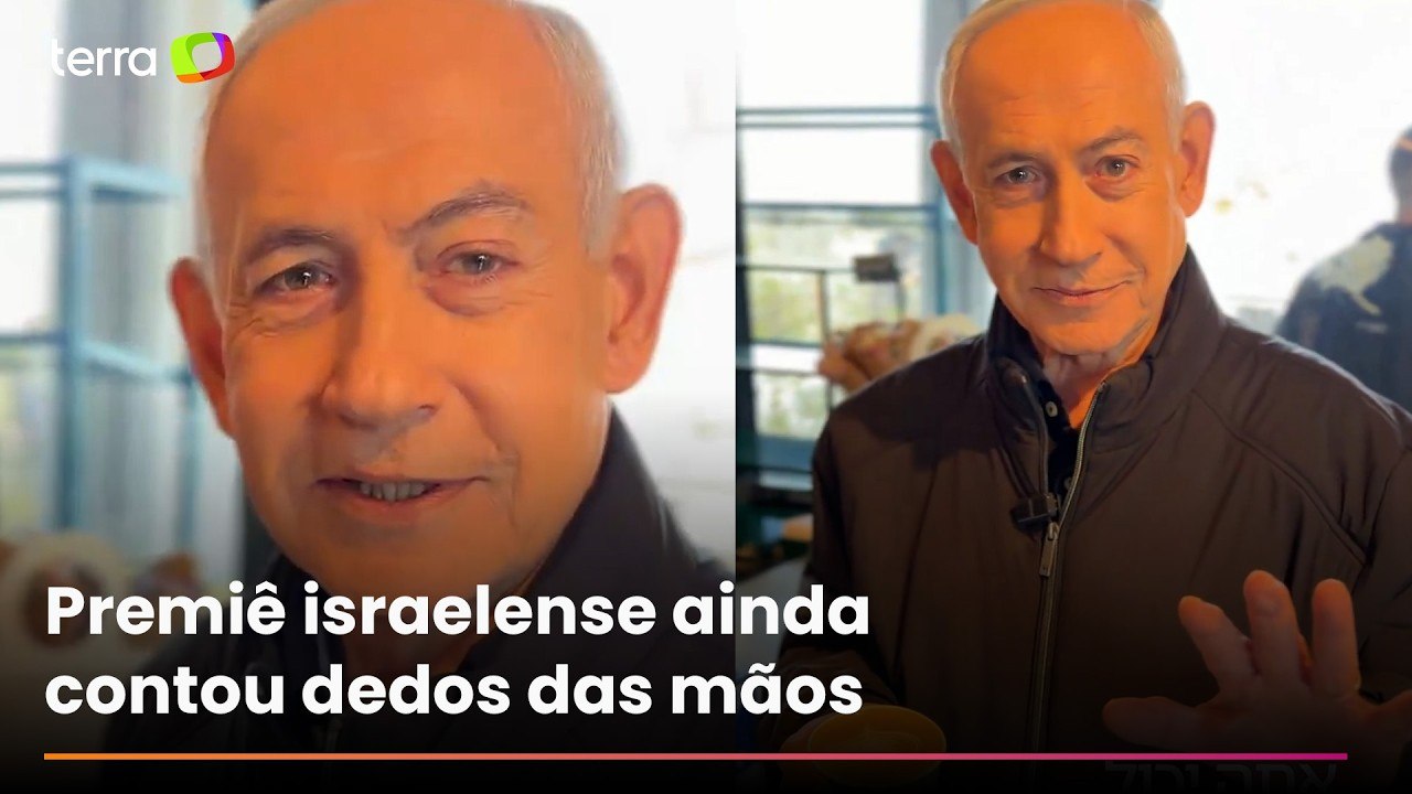 Netanyahu dá fim a boatos sobre sua morte ao postar vídeo tomando café nos arredores de Jerusalém