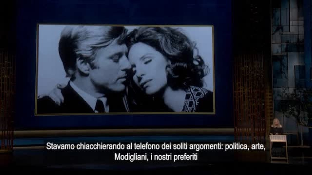Il tributo di Barbra Streisand a Robert Redford: «Nell'ultima lettera gli ho scritto 'Ti voglio bene anch'io'»