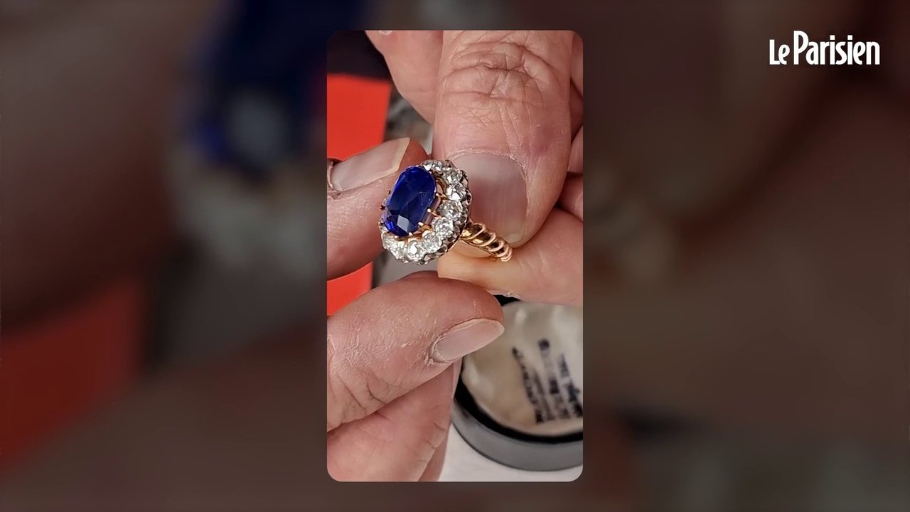 Un rarissime saphir bleu du Cachemire mis en vente aux enchères à Brest