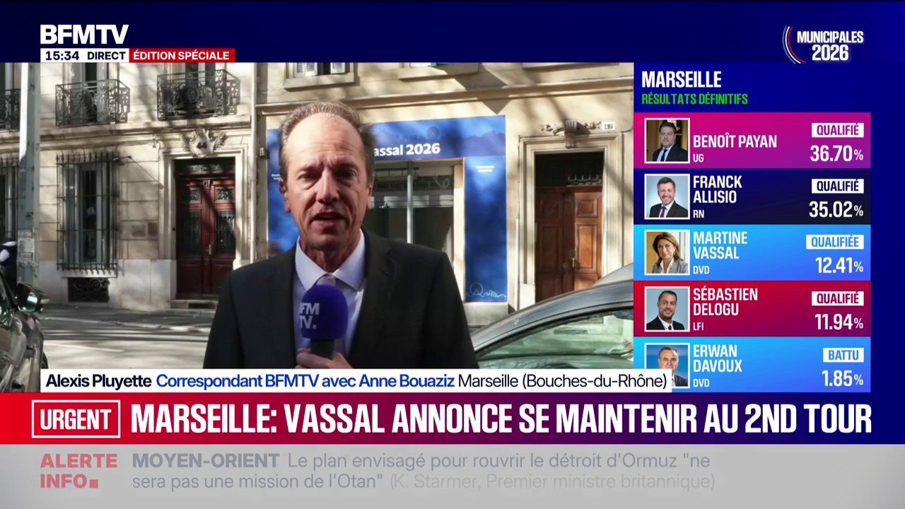 Municipales 2026: Martine Vassal annonce qu'elle sera bien présente au second tour à Marseille