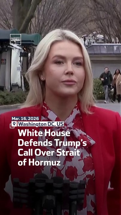 White House Defends Trump’s Call Over Strait Of Hormuz