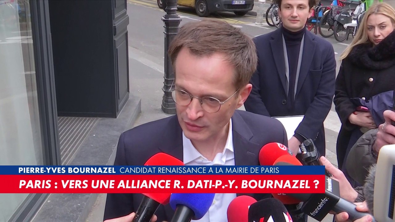 Municipales à Paris : Pierre-Yves Bournazel pose ses conditions pour sceller une alliance avec Dati