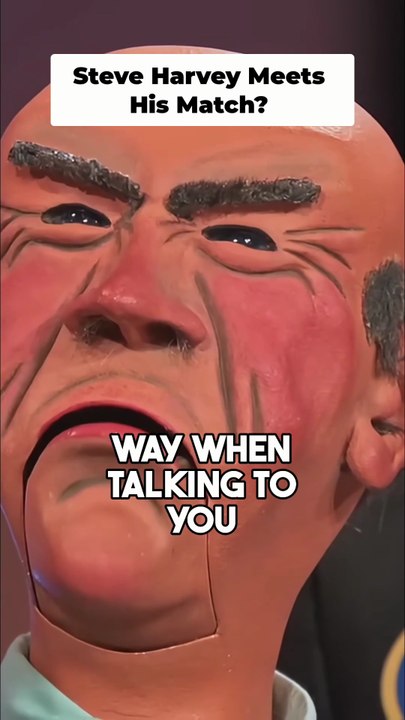 Jeff Dunham and Walter Roast Steve Harvey on Celebrity Family Feud