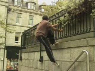 Flan parkour and tricking
