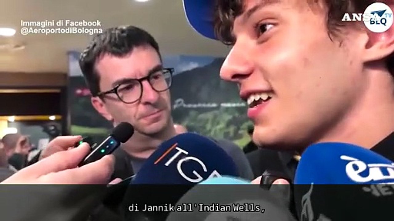 F1, Antonelli a Bologna: "Ho ringraziato Sinner per la dedica"