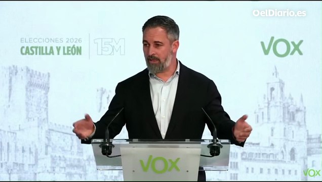 Abascal exige al PP formar coaliciones con Vox en Castilla y León, Extremadura y Aragón: “Vamos a gobernar en las tres”