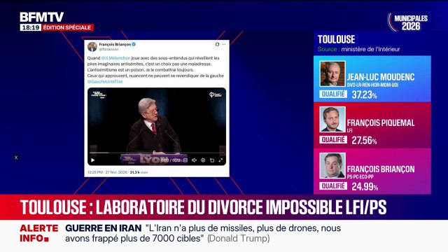 Municipales 2026 à Toulouse: J'ai toujours prêché l'union de la gauche quand il le fallait , réitère François Piquemal, candidat LFI à la mairie