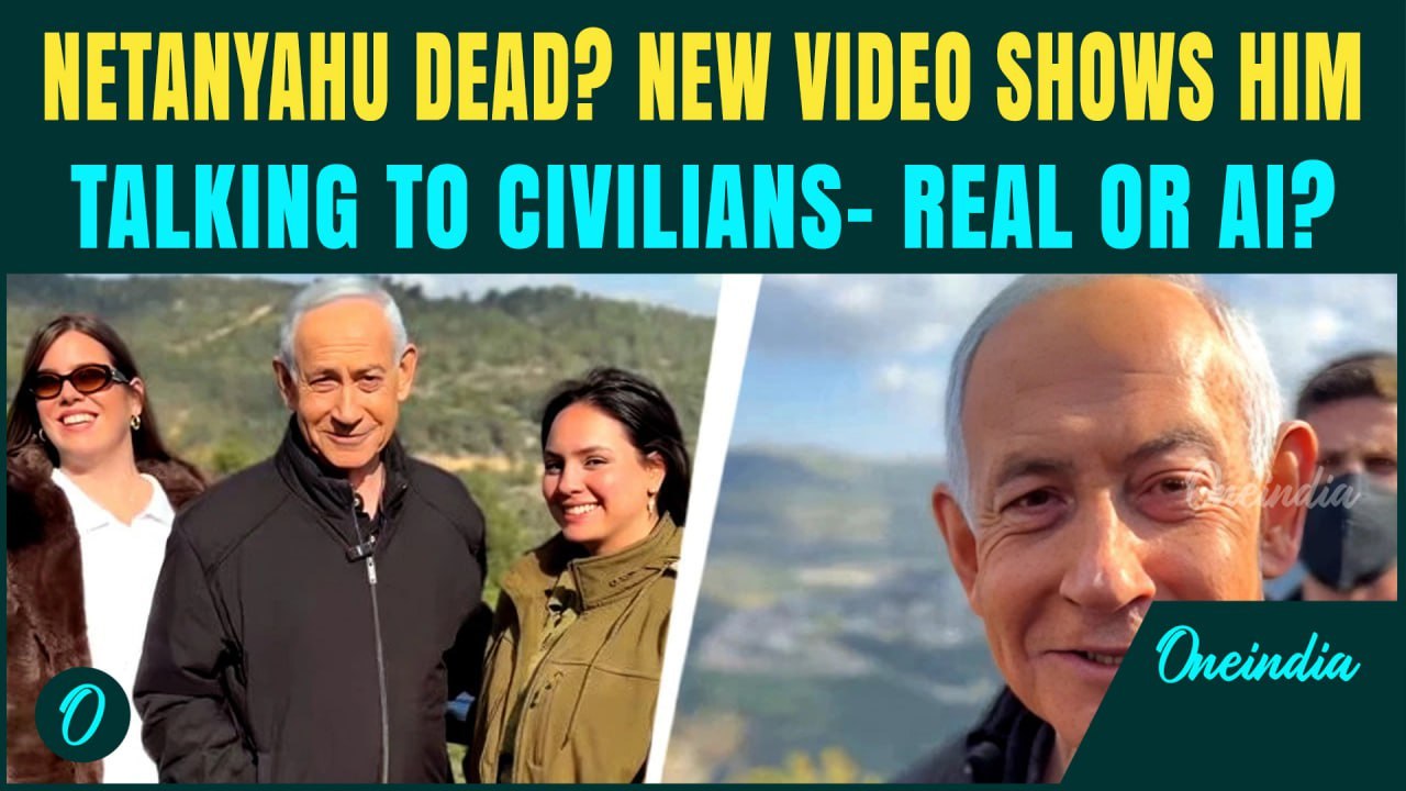 Netanyahu KILLED By Iran? Netanyahu Drops New Video to PROVE He’s Alive- ODD Details SPOTTED!