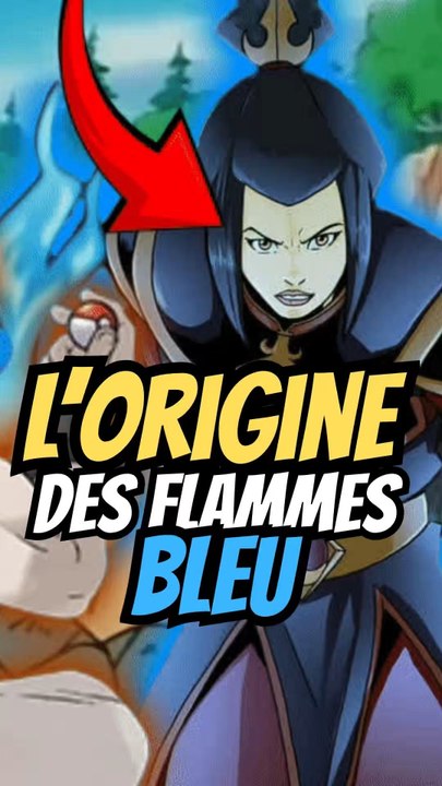 L’origine des flammes bleue