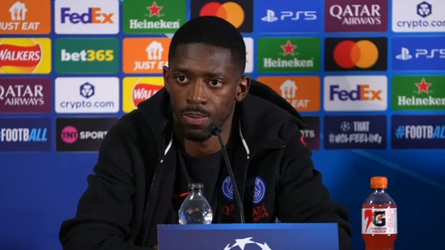 Conférence de press DEMBÉLÉ après CHELSEA - PSG | LIGUE DES CHAMPIONS