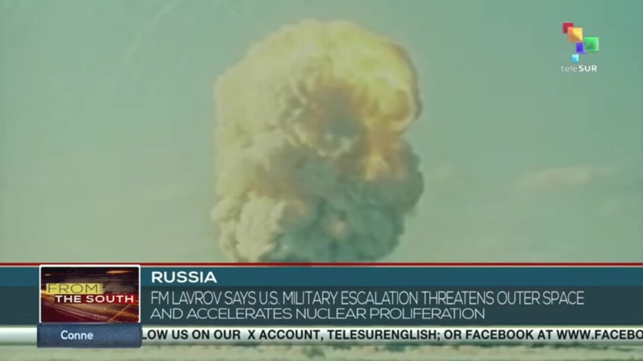 Russia | FM Lavrov: U.S. military escalation accelerates nuclear proliferation