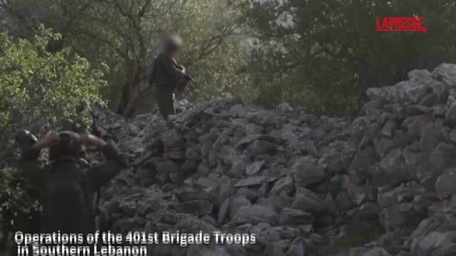 I soldati israeliani in Libano, l'Idf diffonde le immagini delle operazioni di terra