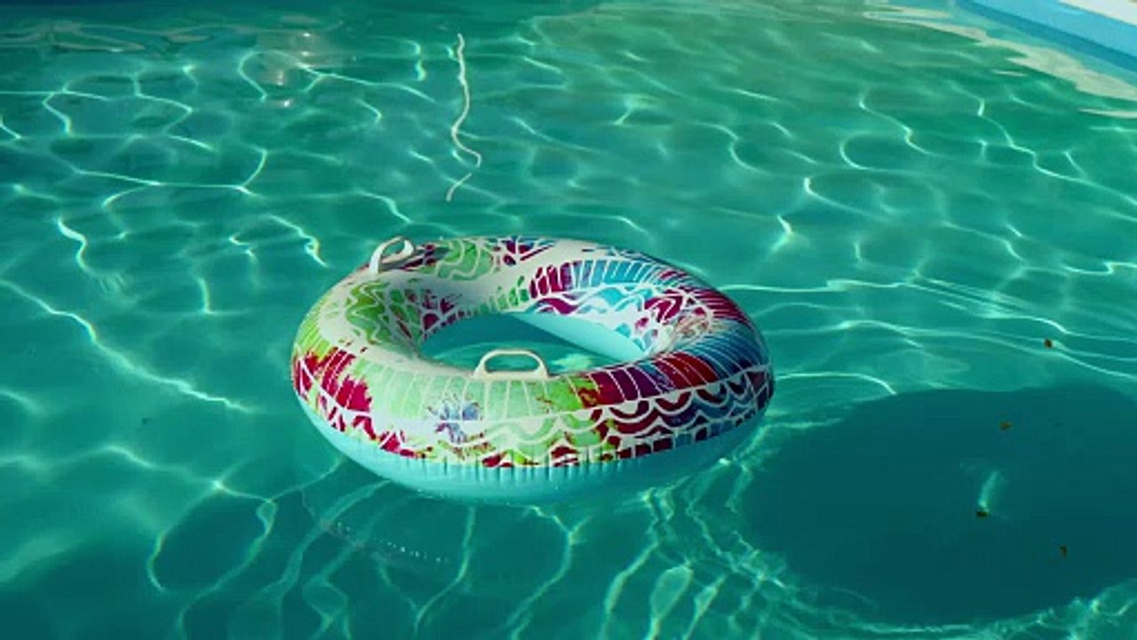 Floating Ring in Clear Pool