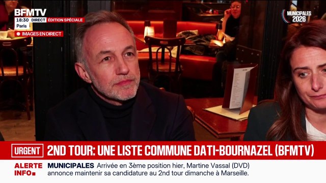 Liste commune entre Dati et Bournazel pour les municipales à Paris: Arithmétiquement, ça ne suffit pas à nous mettre en difficulté , assure Emmanuel Grégoire (union de la gauche)