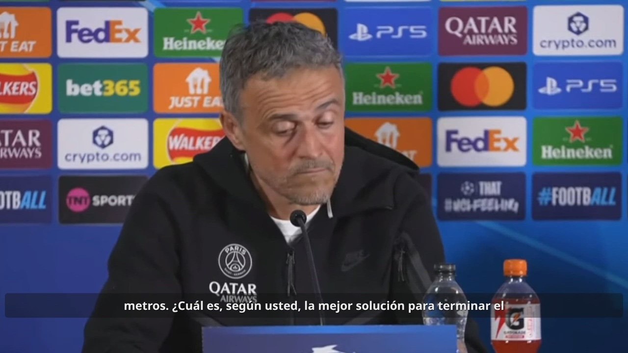 Rueda de prensa Luis Enrique previa PSG VS CHELSEA