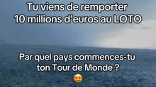 Quel Pays visites-tu en premier ? 😍