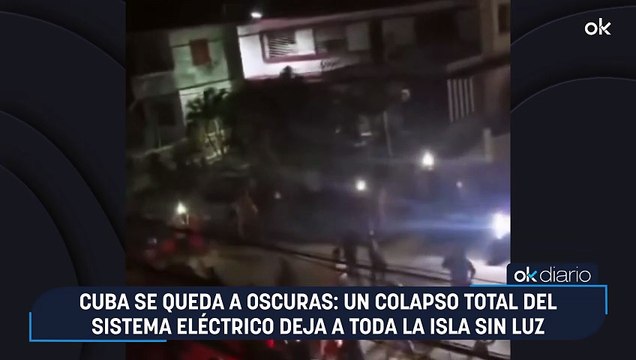 Cuba se queda a oscuras: un colapso total del sistema eléctrico deja a toda la isla sin luz