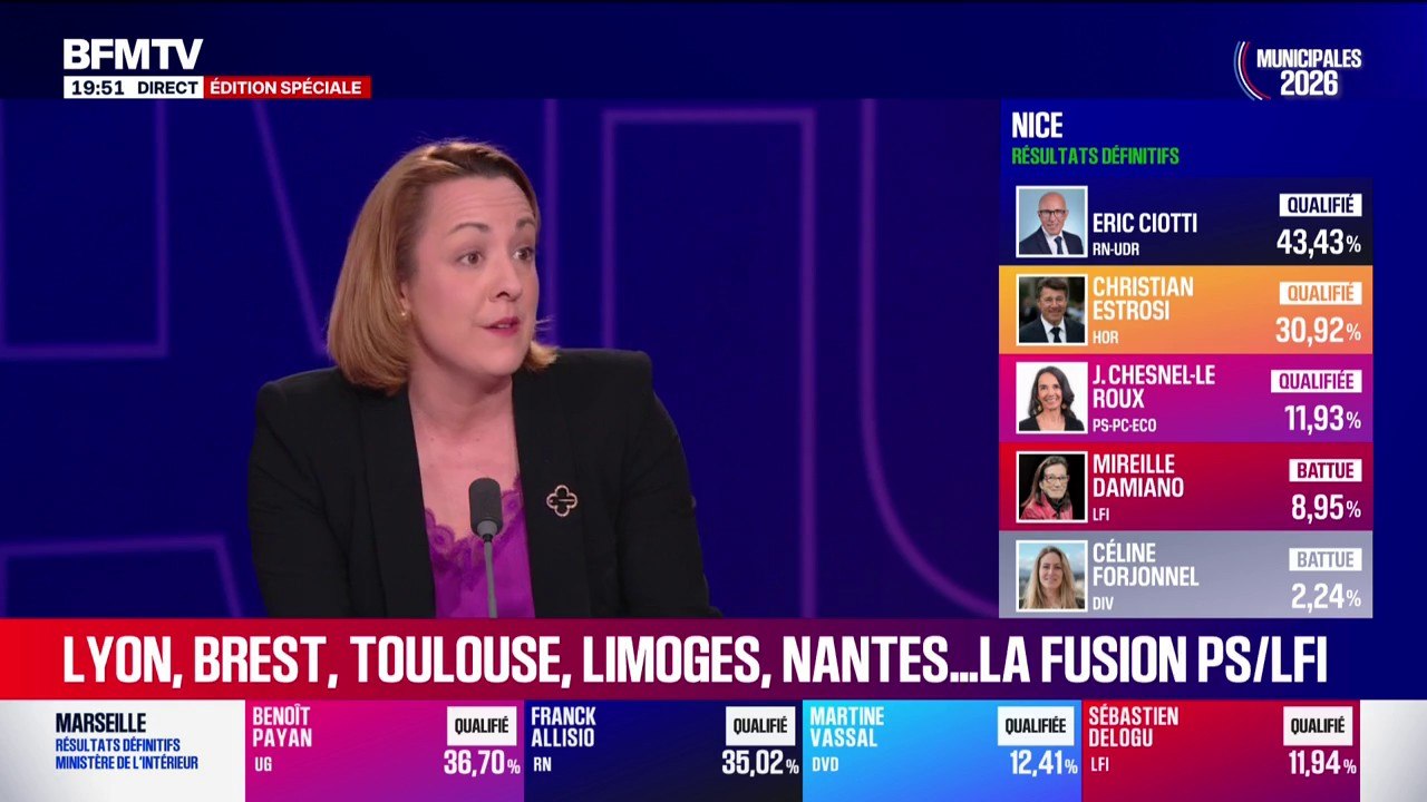 Municipales 2026 à Grenoble: un accord "technique" annoncé entre la candidate de gauche Laurence Ruffin et le candidat LFI Allan Brunon