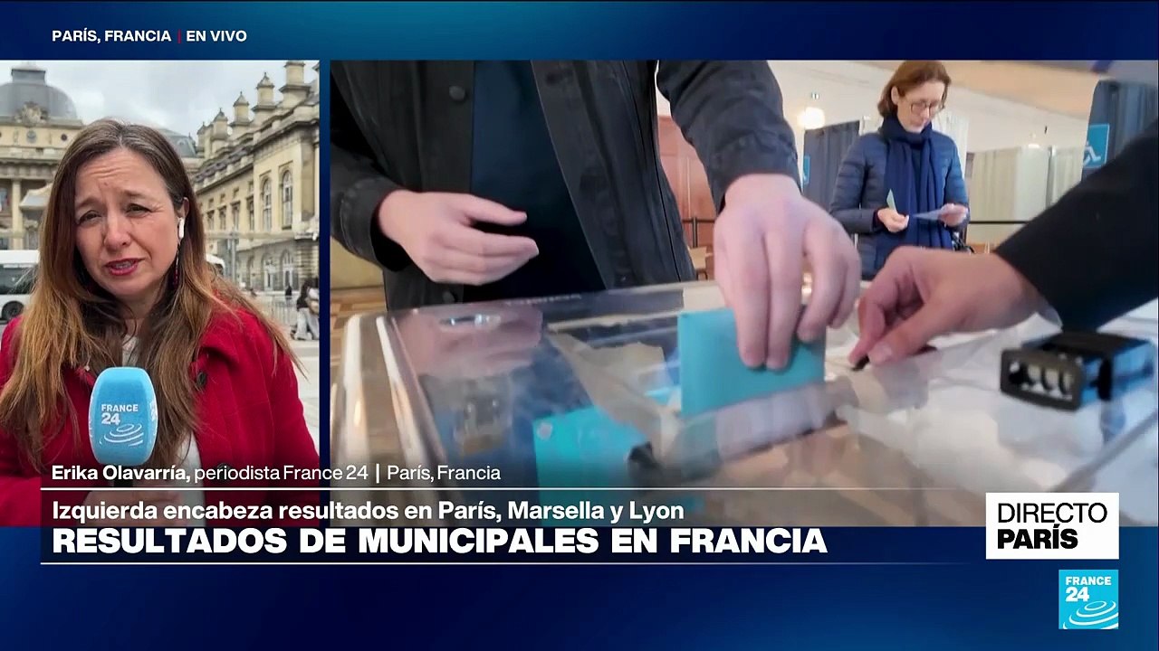 La izquierda resiste en París mientras la ultraderecha gana terreno en las municipales