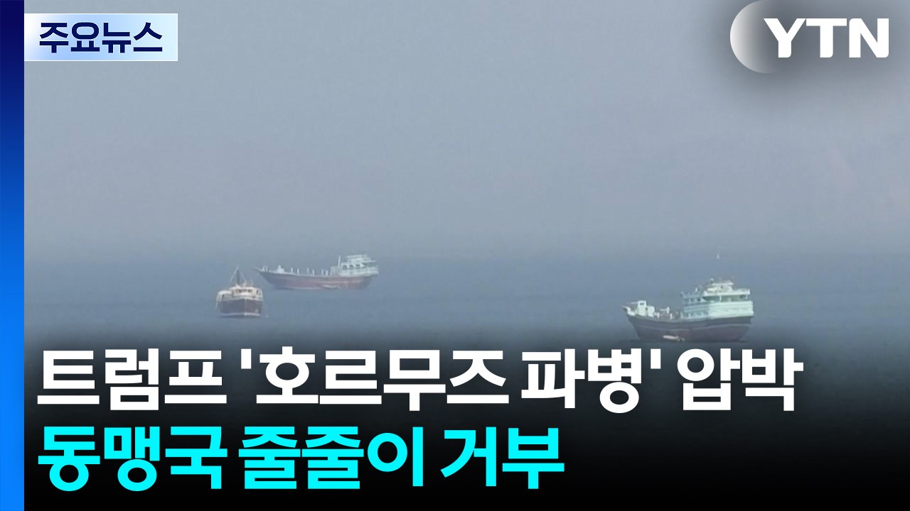 트럼프 '호르무즈 파병' 압박에 동맹국들 줄줄이 거부 / YTN