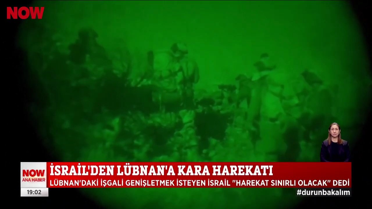 İsrail Lübnan’a Kara Harekâtı Başlattı Ortadoğu’da Gerilim Yeniden Tırmanıyor