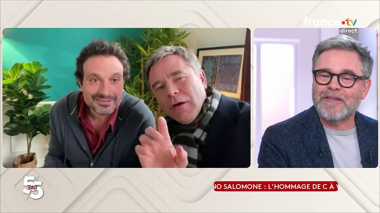 Bruno Salomone : Ses derniers jours racontés par Guillaume de Tonquédec (Fais pas ci, fais pas ça) et le créateur de la série - C à Vous, France 5