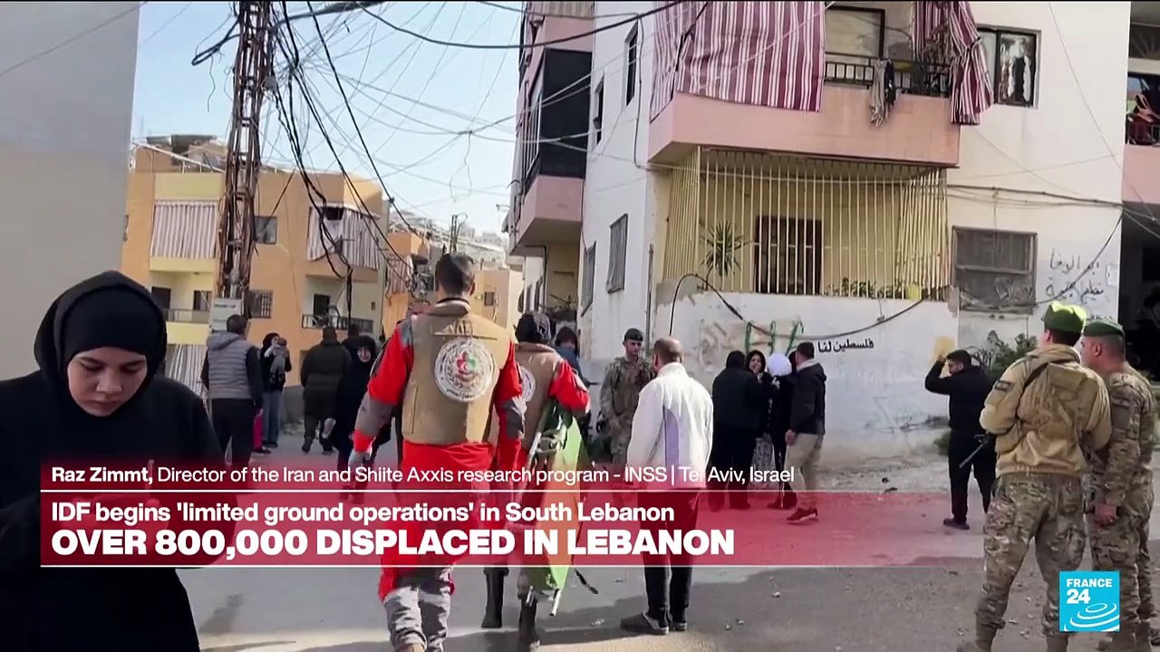 Israeli campaign in Lebanon seeks to 'degrade' Hezbollah’s rocket, drone and missile capabilities