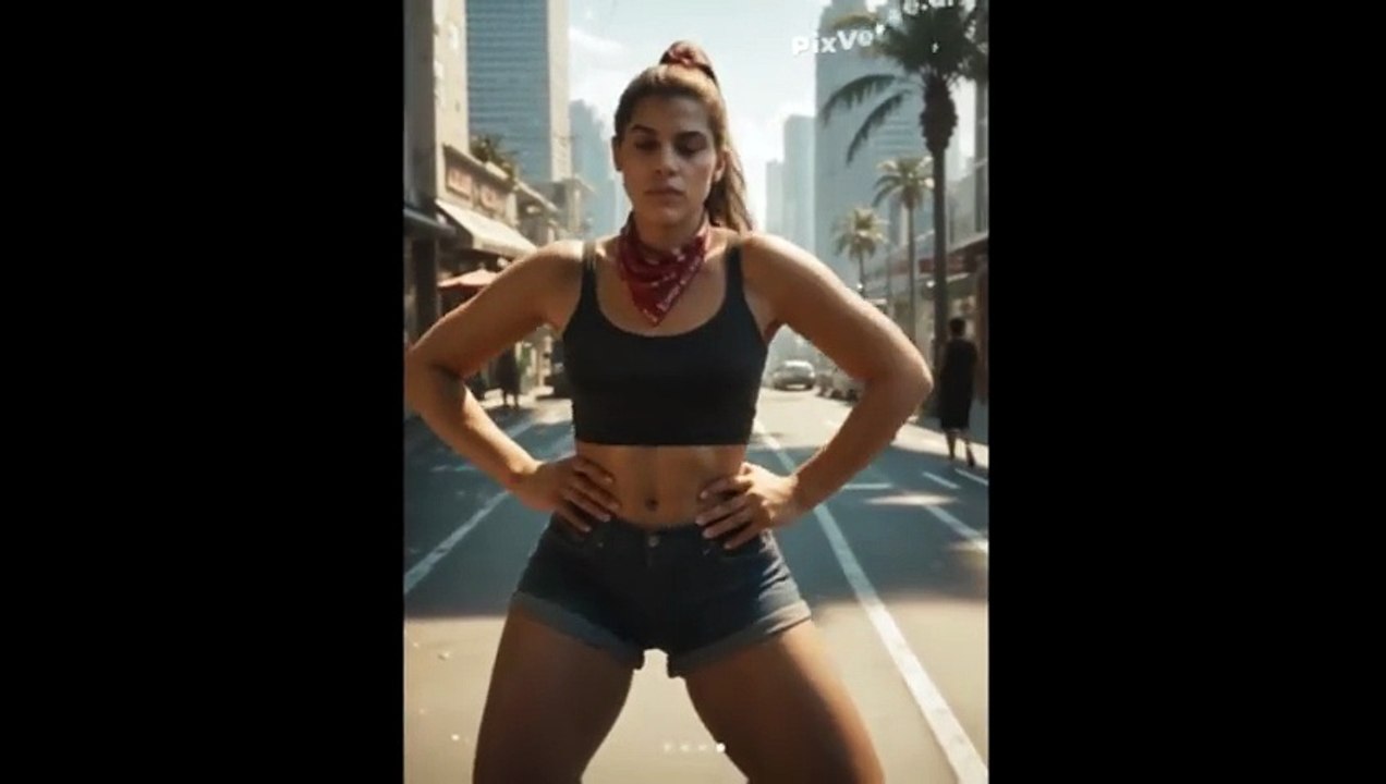 GTA VI Lucia Shaking, Swaying & Spinning Ai I