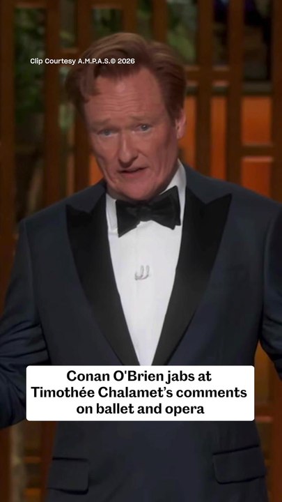 Conan O’Brien Jabs at Timothée Chalamet’s Comments on Ballet and Opera