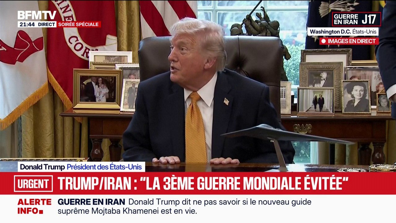 Guerre en Iran: "Nous les avons anéantis, nous les avons frappés comme jamais", déclare Donald Trump