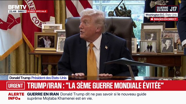 Guerre en Iran: Nous les avons anéantis, nous les avons frappés comme jamais , déclare Donald Trump