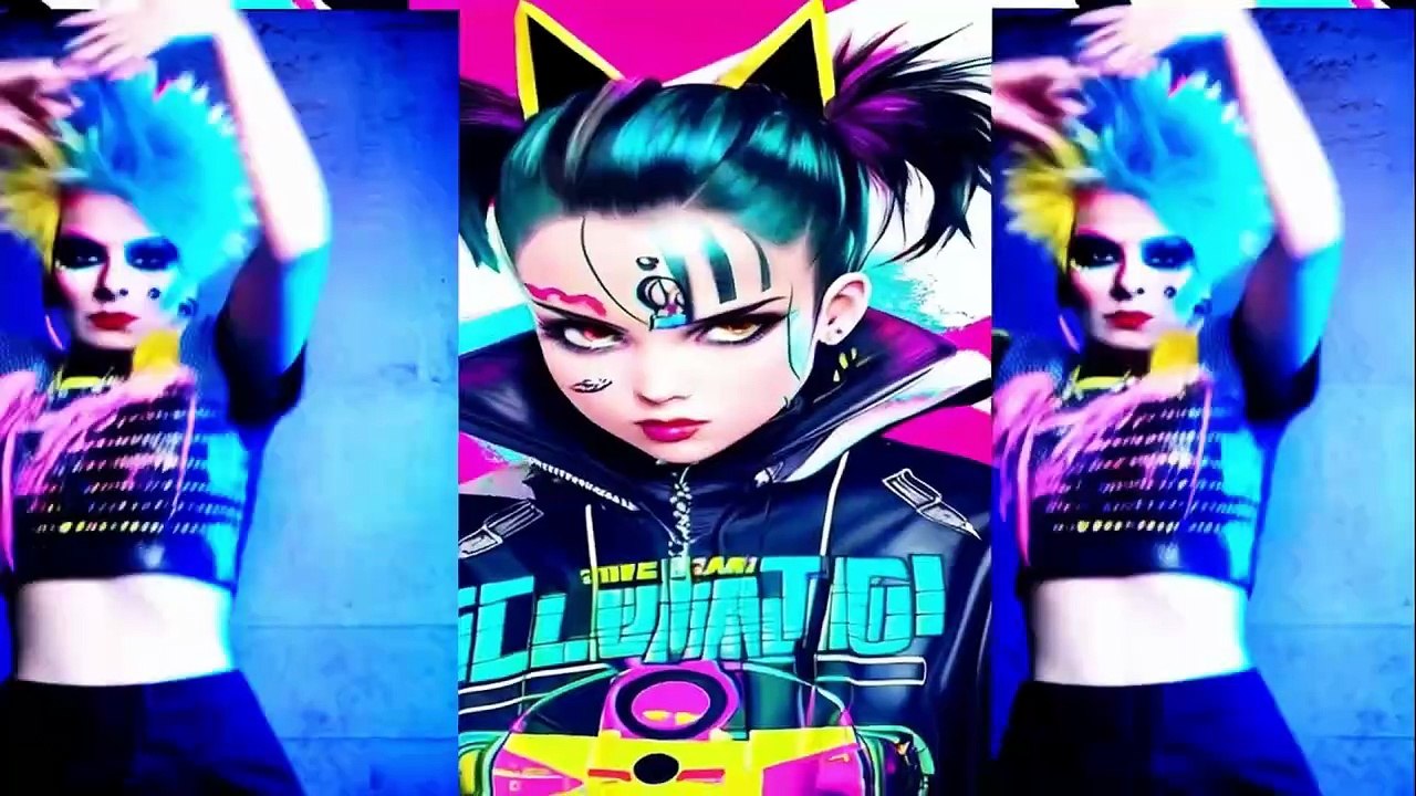 Psychedelic crazy ELECTROPUNK mad