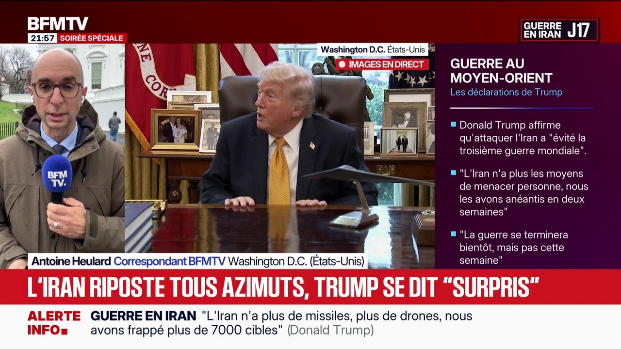 Guerre en Iran: Donald Trump a été surpris par l’ampleur de la riposte iranienne