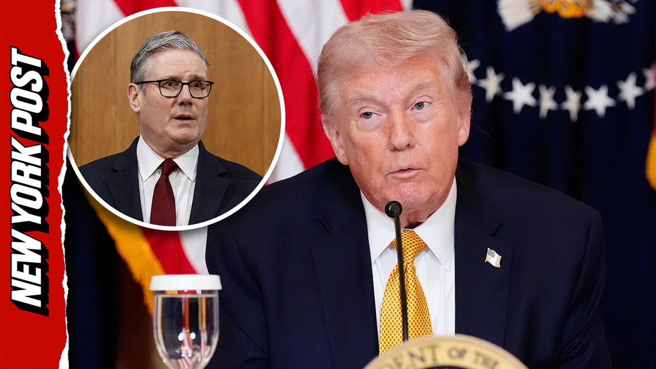 Trump criticizes Starmer as Hormuz tensions escalate