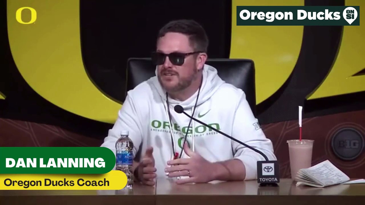 Oregon Ducks discuss Quarterback Dante Moore going into his third year