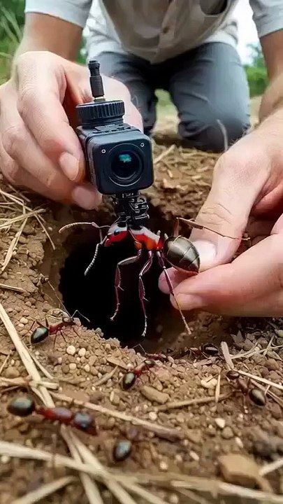 Inside an Ant Colony POV