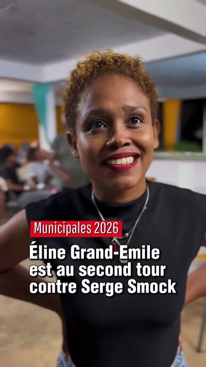 [GUYANE] Municipale 2026, Éline Grand-Emile est au second tour contre Serge Smock