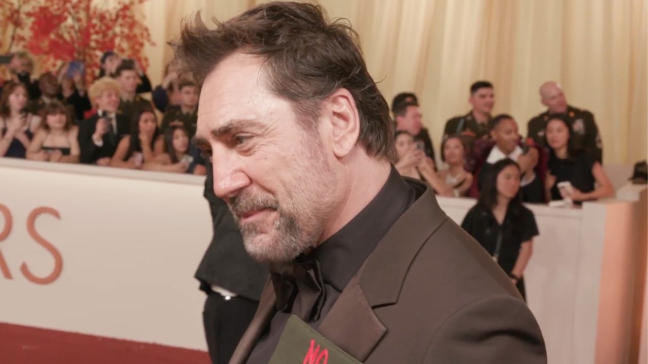 Javier Bardem Shares Why He Wore Anti-War & Palestine Support Pins on the Red Carpet | Oscars 2026