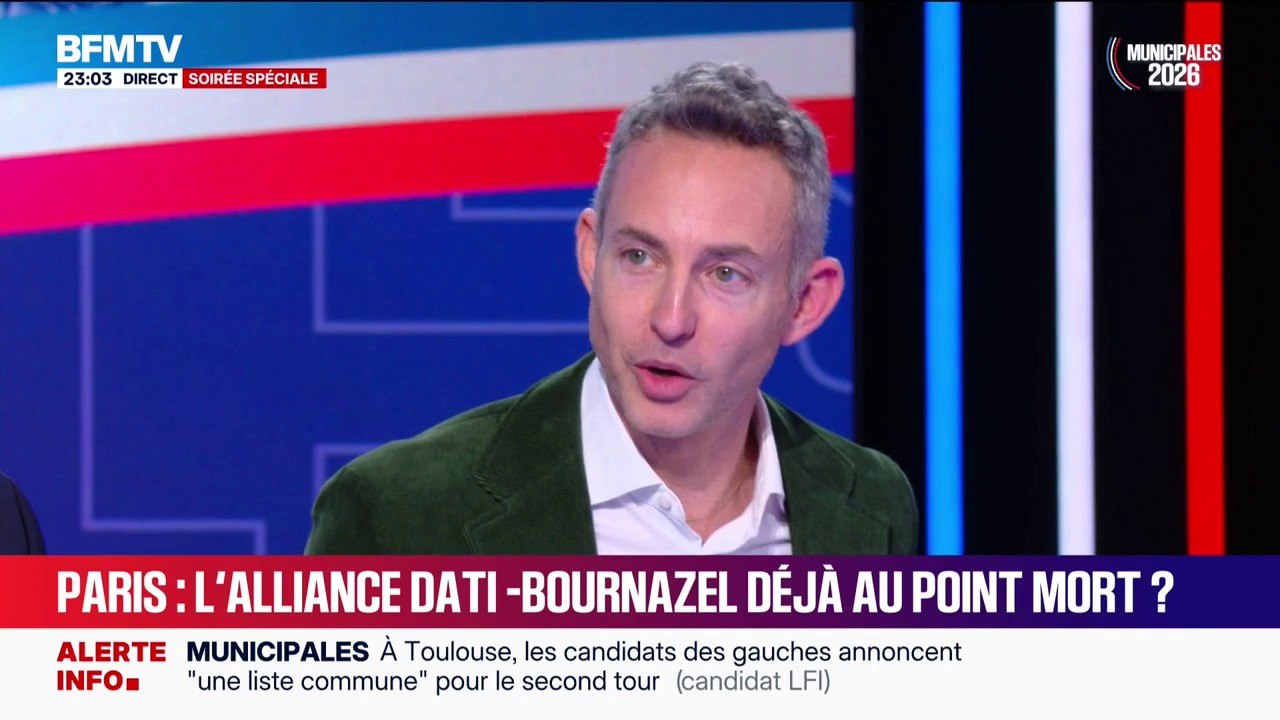 Alliance Dati-Bournazel: “Ces gens qui se sont insultés pendant toute la campagne du premier tour vont fusionner. Cela ne ressemble à rien”, dénonce Ian Brossat, Sénateur PCF de Paris
