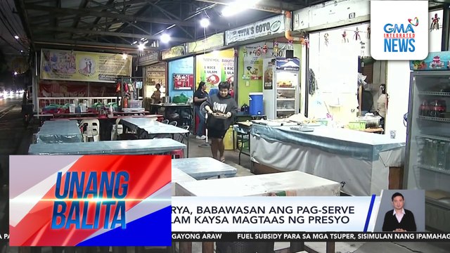 Ilang karinderya, babawasan ang pag-serve ng kanin at ulam kaysa magtaas ng presyo | Unang Balita