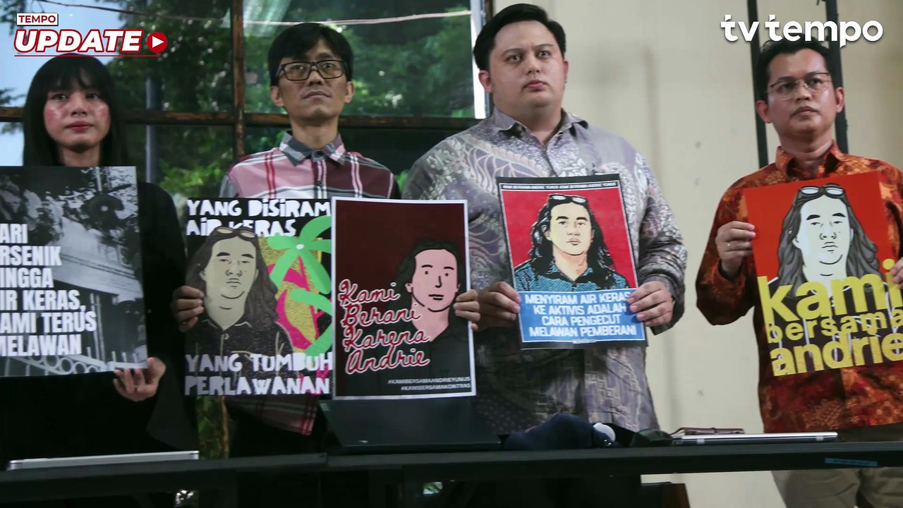 Pelaku Kasus Air Keras Andrie Yunus Diduga Bukan Warga Sipil