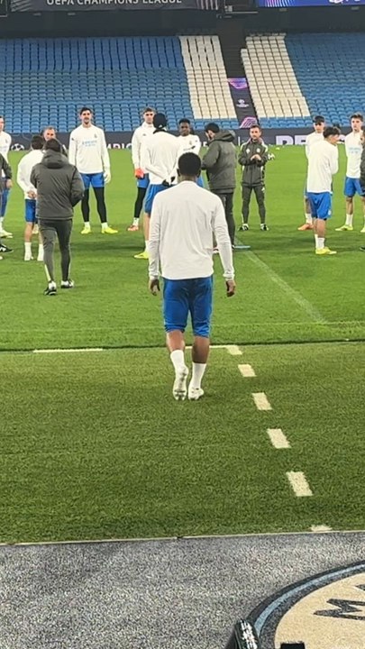 JUDE BELLINGHAM vuelve a los ENTRENAMIENTOS  | MANCHESTER CITY vs REAL MADRID