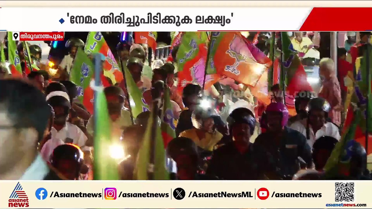 കോൺഗ്രസിന്റെ സ്ഥാനാർത്ഥി പ്രഖ്യാപനം വൈകുന്നത് സിപിഎം - കോൺഗ്രസ് ഒത്തുകളി: രാജീവ് ചന്ദ്രശേഖർ