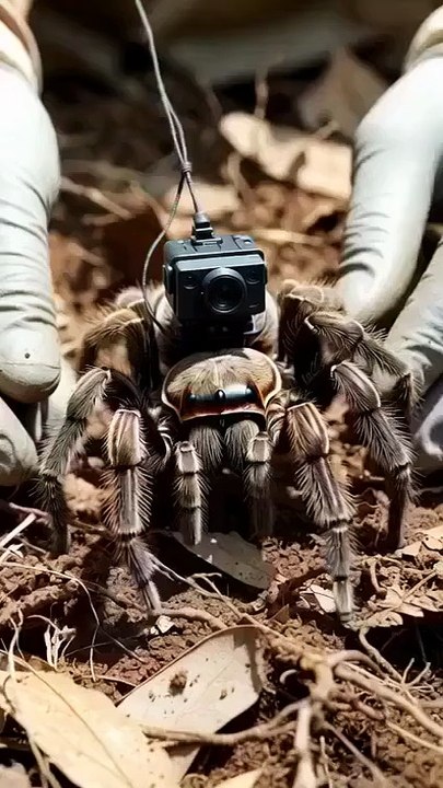 Inside a Burrowing Spider POV