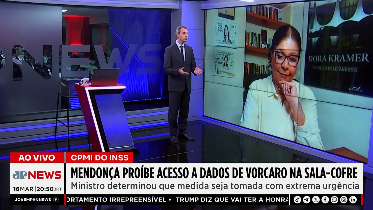 Mendonça proíbe CPMI de acessar dados de Vorcaro em sala-cofre