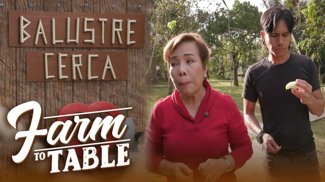 Explore ‘Balustre Cerca’ Farm with Susan Enriquez and Chef JR Royol | Farm To Table