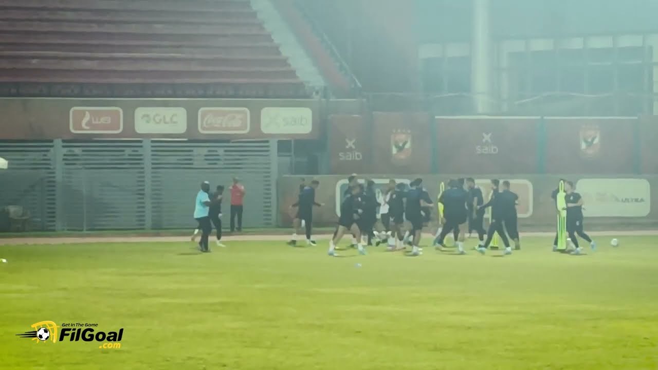 بعدسة في الجول.. مران الأهلي الأخير قبل مواجهة الهلال الحاسمة لبطاقة التأهل من المجموعة