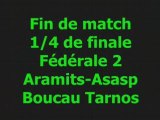 Aramits Asasp/Boucau. Fin de match et tirs au but